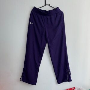 Under Armour Dark Purple Workout Pants